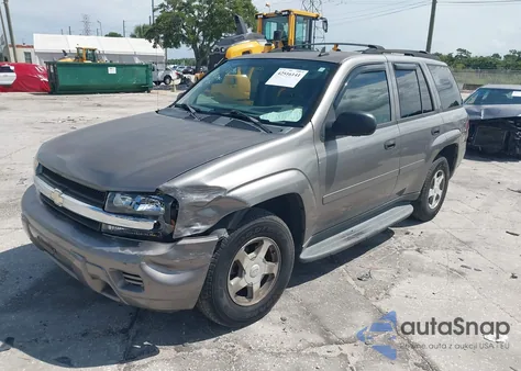 2006 Chevrolet Trailblazer Ls from USA, damaged, VIN 1GNDS13S462196320